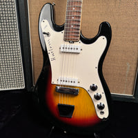 1966 Vox Harlem V244 3-Color Sunburst Factory Scalloped Neck