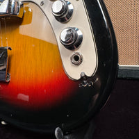 1966 Vox Harlem V244 3-Color Sunburst Factory Scalloped Neck