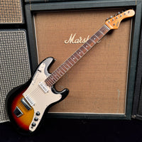 1966 Vox Harlem V244 3-Color Sunburst Factory Scalloped Neck