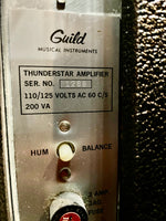 Guild THUNDERSTAR 1969 50 Watt 4-Channel Fender-Ampeg -Vox Tones