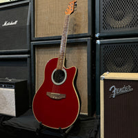 Applause by Ovation Summit Series AE68-RR Acoustic Electric Guitar - Maroon