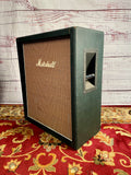 The Rarest Marshall Speaker Cab Model 1988 Green on Black Levant 1966 to 1970 2 x 12 Basketweave Page 173 Bottom Right Marshall Mike Doyle Catalogue