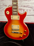 Mark Erlewine's Custom Dan Erlewine's cousin Players are Billy Gibbon Johnny Winter Michael J. Fox Les Paul