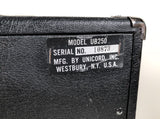 Rare 1975 Univox UB250 Piggyback 20w 1x15" Bass Amp