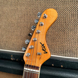 1966 Vox Harlem V244 3-Color Sunburst Factory Scalloped Neck