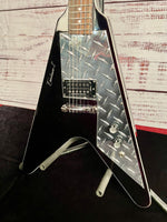2024 Bell & Hern Custom Black Eisenhower Eliminator One Flying V Seymour's and Kluson Hardware