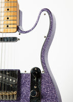 2023 Bell and Hern Custom Made Purple Glaze Tele Seymour Pickups Kluson Hardware Mint W/ Hardshell Case