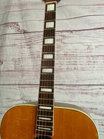 1950's Kay K-22 Jumbo Natural W/ Case Mccartney, Dylan, Elvis, EC