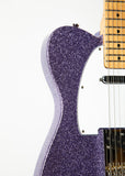 2023 Bell and Hern Custom Made Purple Glaze Tele Seymour Pickups Kluson Hardware Mint W/ Hardshell Case