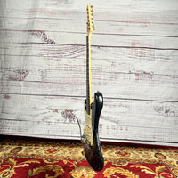 G&L S-500 1994 Left Handed One of a Kind Black Mother of Pearl Swirl One Owner One of Kind With Original Case.