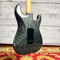 G&L S-500 1994 Left Handed One of a Kind Black Mother of Pearl Swirl One Owner One of Kind With Original Case.