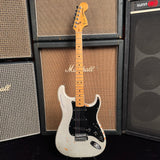 Fender 25th Anniversary Stratocaster 1979 - Silver Metallic Battle Axe!! Heavily Worn VIBE!!!