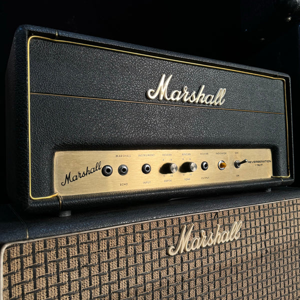 1970 Marshall Reverberation Tank Model 2020 Excellent Condition with WEM Pedal