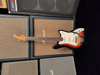 1966 Vox Spitfire V235 Sunburst With Teardrop Original Case Made in Italy