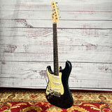 G&L S-500 1994 Left Handed One of a Kind Black Mother of Pearl Swirl One Owner One of Kind With Original Case.