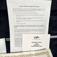 G&L S-500 1994 Left Handed One of a Kind Black Mother of Pearl Swirl One Owner One of Kind With Original Case.