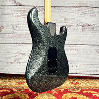 G&L S-500 1994 Left Handed One of a Kind Black Mother of Pearl Swirl One Owner One of Kind With Original Case.