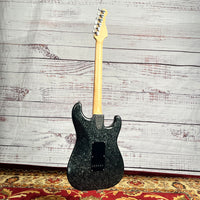 G&L S-500 1994 Left Handed One of a Kind Black Mother of Pearl Swirl One Owner One of Kind With Original Case.