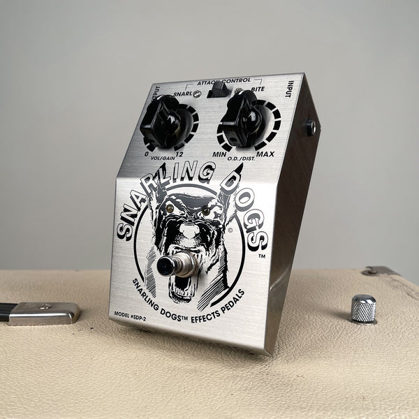 Snarling Dogs Effects Pedals Black Dog Distortion Slant Stomp