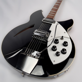 Rickenbacker Double Bound 1967 Black 365 OS  With Rare Original Case One Owner