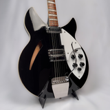 Rickenbacker Double Bound 1967 Black 365 OS  With Rare Original Case One Owner
