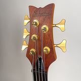 Schecter Diamond Series Studio 5 Custom Bass Stiletto Honey Satin One Owner Mint