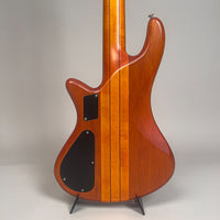 Schecter Diamond Series Studio 5 Custom Bass Stiletto Honey Satin One Owner Mint