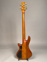 Schecter Diamond Series Studio 5 Custom Bass Stiletto Honey Satin One Owner Mint