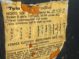1953 Recovered Tweed Twin 5C8-5D8 Layout Low Power Raw Power