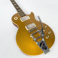 2006 Gibson Les Paul Standard Gold Top Detlef Alder Relic with Bigsby  Hard Shell Case